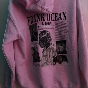Pink Frank Ocean Blonde Hoodie size medium